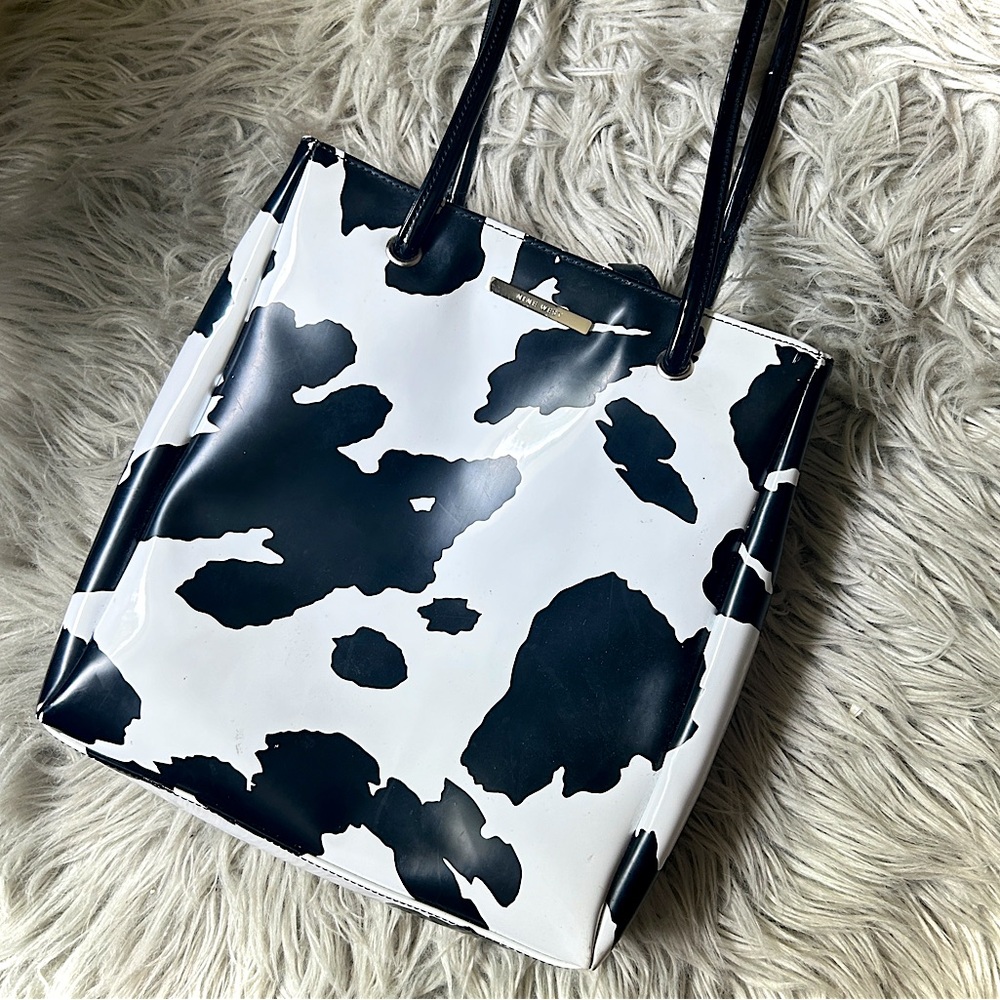 Cowprint Y2K Nine West Vintage Handbag / Tote Purse
